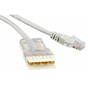 Кабель Витая пара Hyperline PC-110-RJ45-4P-C5e-3M-LSZH-GY 3.0m