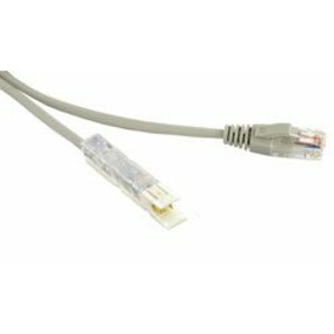 Кабель Витая пара Hyperline PC-110-RJ45-1P-CX-1M-GY 1.0m