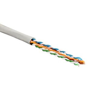 Кабель Акустический Hyperline (арт. 1393) UTP4-C5E-SOLID-GY 7.85m