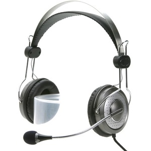 Гарнитура компьютерная Genius HS-04SU Grey