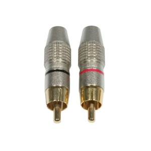 Разъем RCA American DJ RCA Cinch plug male gold SET