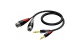 Кабель аудио Jack - XLR Procab CLA708/3 3.0m