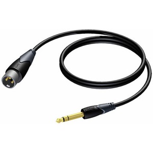 Кабель аудио Jack - XLR Procab CLA724/5 5.0m