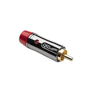 Разъем RCA QED (P-QEDPA1RCA/10R) Performance Audio1 RCA Plug Red