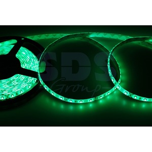 Светодиодная лента Lamper 141-354 8 мм, IP65, SMD 2835, 60 LED/m, 12 V, цвет свечения зеленый (5 метров)