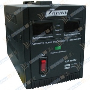 Стабилизатор бытовой PowerMan 1000D Black