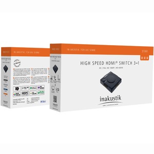 Коммутатор HDMI Inakustik 003245031 Star HDMI Switch