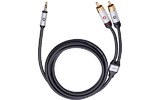 Кабель аудио Jack - RCA Oehlbach 60002 i-Connect J-35/R 1.5m