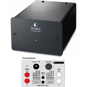 Фонокорректор MM/MC Pro-Ject Phono Box SE II Black