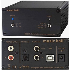 Цифро-аналоговый преобразователь Music Hall DAC15.2 Black