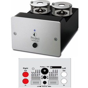 Фонокорректор MM/MC Pro-Ject Tube Box SE II Silver