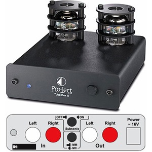 Фонокорректор MM/MC Pro-Ject Tube Box II Black