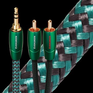 Кабель аудио Jack - RCA Audioquest Evergreen 3.5mm-RCA 2.0m