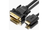 Кабель HDMI Greenconnect GCR-HD2DVI1 3.0m