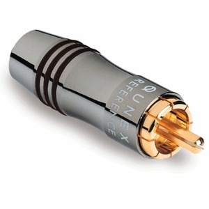 Разъем RCA QED QONTOUR Reference RCA Plug Black