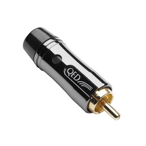 Разъем RCA QED (P-QEDPMSWRCA/10) Performance Miniature Subwoofer RCA Plug Black