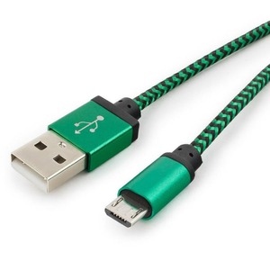 Micro USB кабель Cablexpert CC-mUSB2gn1m 1.0m