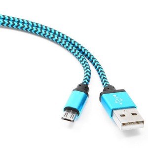 Micro USB кабель Cablexpert CC-mUSB2bl1m 1.0m