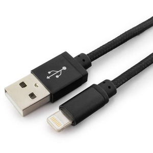 Lightning USB кабель Cablexpert CC-ApUSB2bk1m 1.0m