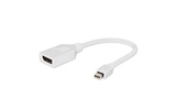 miniDisplayPort-DisplayPort переходник Cablexpert A-mDPM-DPF-001-W