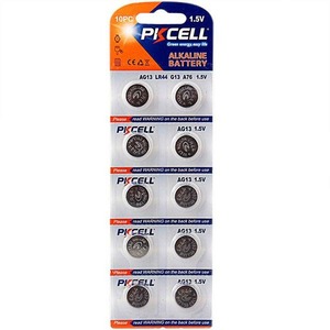 Батарейка PKCELL AG13-10B тип - LR44(AG13) 10 шт в блистере