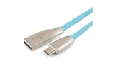 Micro USB кабель Cablexpert CC-G-mUSB01Bl-1M 1.0m