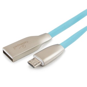 Micro USB кабель Cablexpert CC-G-mUSB01Bl-1M 1.0m