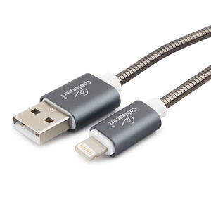 Lightning USB кабель Cablexpert CC-G-APUSB02Gy-0.5M 0.5m