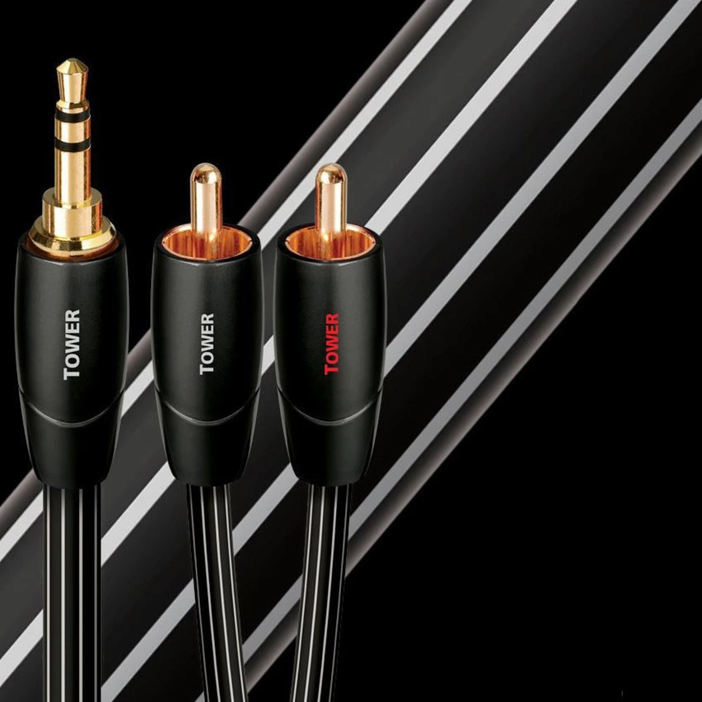 Купить Кабель аудио Jack - RCA Audioquest Tower 3.5mm-RCA 0.6m недорого в интернет магазине AllCables с доставкой, отзывы, фотографии, характеристики - Балашиха