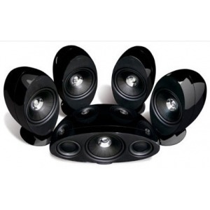 Комплект колонок KEF KHT 3005 SE Gloss Black