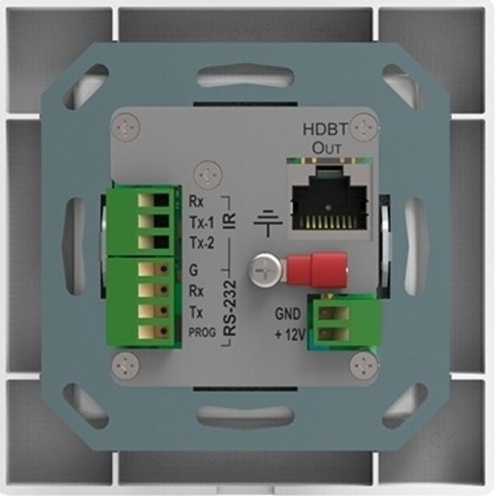 Приемник сигналов hdmi ик и rs 232 из витой пары ch 513rxln