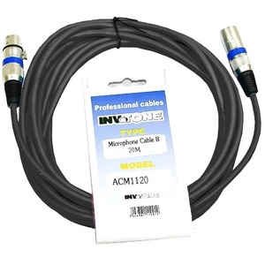 Кабель аудио XLR - XLR Invotone ACM1120/BK 20.0m