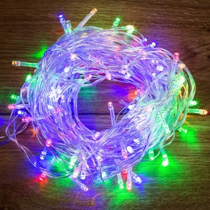 Гирлянда Твинкл Лайт Neon-Night 303-189 10 м, прозрачный ПВХ, 80 LED, цвет Мультиколор