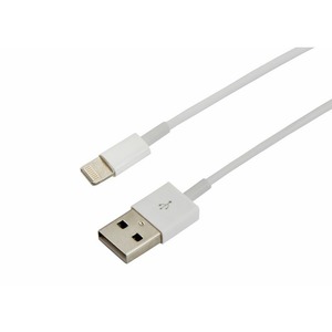 Кабель USB Rexant 18-0001 2,4А, ПВХ, белый 1.0m