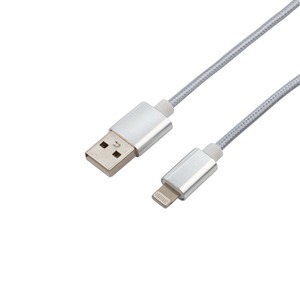 Кабель USB Rexant 18-7051 2,4А, серебристый 1.0m