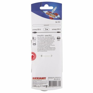 Кабель USB Rexant 06-3151 USB 3M