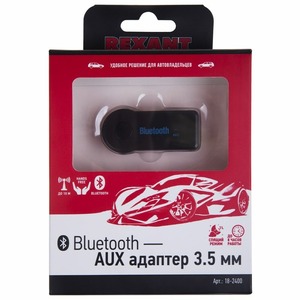 Оборудование Wi-Fi и Bluetooth Rexant 18-2400 Bluetooth-AUX адаптер 3,5 мм