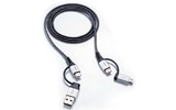 Кабель USB Inakustik 010422010 White USB 1.0m