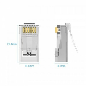 Разъем RJ-45 Vention IDAR0-10 (10шт)