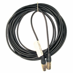 Кабель аудио XLR - XLR GS-PRO XLR3F-XLR3M black 10.0m