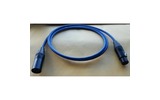 Кабель аудио XLR - XLR GS-PRO XLR3F-XLR3M blue 0.35m