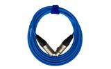 Кабель аудио XLR - XLR GS-PRO XLR3F-XLR3M blue 10.0m