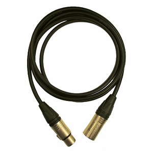 Кабель аудио XLR - XLR GS-PRO XLR3F-XLR3M black 40.0m