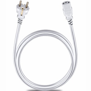 Кабель Силовой Oehlbach 17043 Performance Powercord C13 White 1.5m