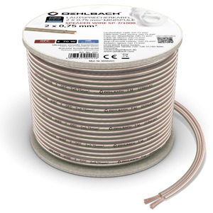 Кабель Акустический Oehlbach 205 Performance Speaker Wire SP-7 Transparent 30.0m