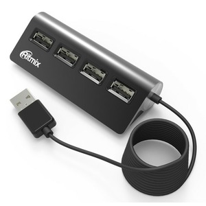 Коммутатор USB Ritmix CR-2400 Black