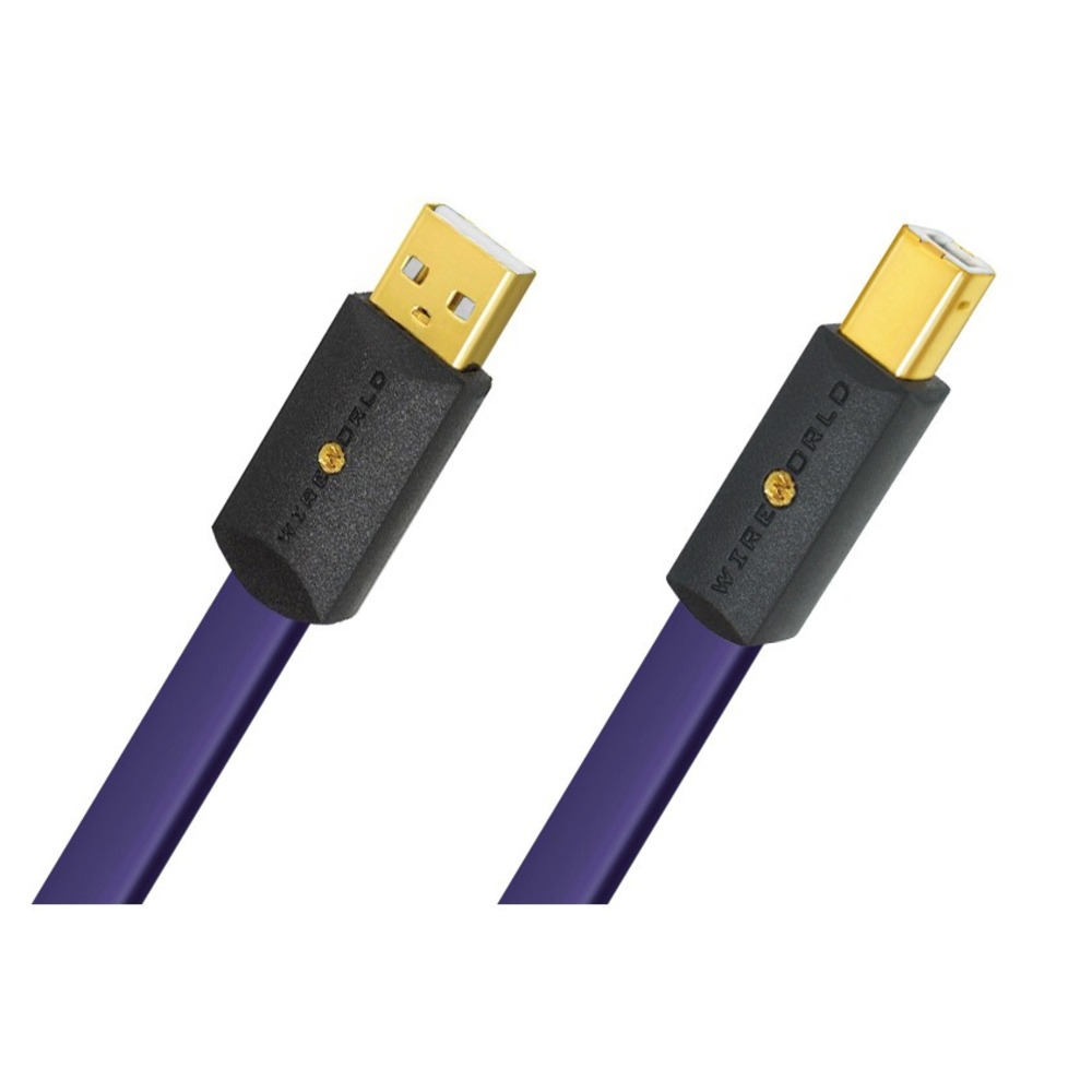 Купить Кабель USB 2.0 Тип A - B WireWorld U2AB2.0M-8 Ultraviolet 8 USB 2.0  A-B 2.0m недорого в интернет магазине AllCables с доставкой, отзывы,  фотографии, характеристики - Москва