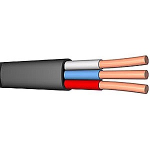 Кабель и провод электрический ВВГ 3x2.5 Черный