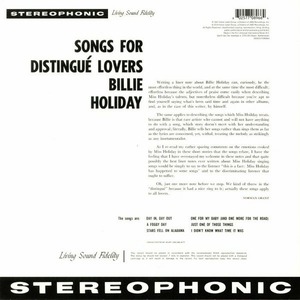 Виниловая пластинка и CD LP Billie Holiday / Songs For Distingu Lovers