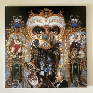 Виниловая пластинка и CD LP Michael Jackson / Dangerous (Limited Edition, Red & Black Swirl)